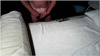 Old Barres Prepares Everything For My Clit Massage