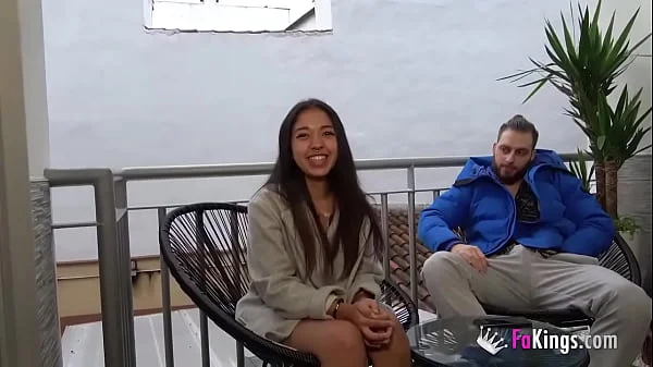 18 years old babe wants a chance in porn. SHE LOVES BEING SHAFTED!