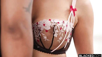 Teen with big boobs Violet Myers likes hardcore BBC gangbang