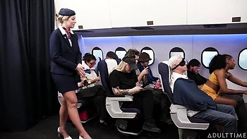 Stunning interracial dick-sucking with a hot ebony Olivia Jay