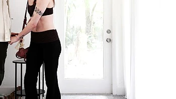 POV dick-sucking session with a passionate young girlfriend Tess