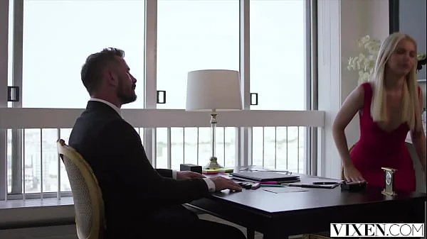 VIXEN Blonde bombshell Lika has the most intense sex