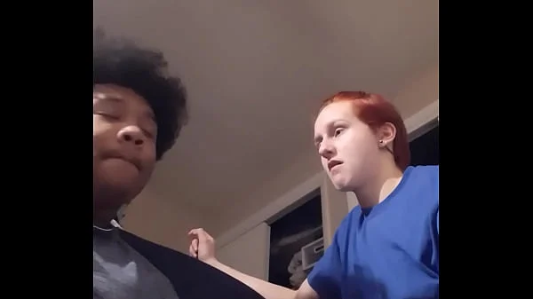 little petite redhead getting the bbc