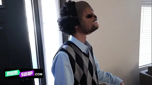 MomSwap - Gorgeous Big Titted Milfs Help Their Spoiled Stepsons To Get Along With Each Other