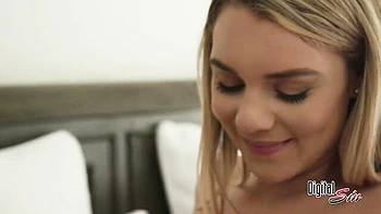 Beauty with big natural tits Gabbie Carter rammed in the doggy style