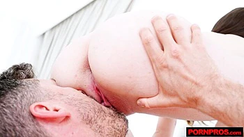 Impressive face sitting session with a gorgeous teen Liz Ocean