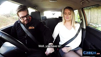 Public sex with striking Ryan Ryder and Nikky Dream from Czech XXX