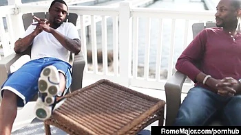 Promiscuous Porsha Carrera and Rome Major's ebony scene