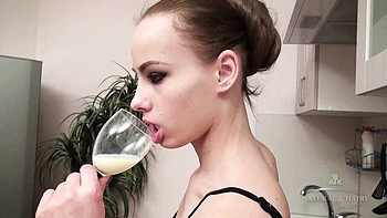 Girl masturbating video with randy bird from ATK Hairy