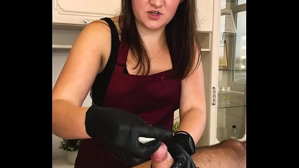 While studying with SugarNadya the client powerfully ejaculated, the student saw a powerful cumshot