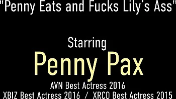 Penny Pax Live featuring Lily LaBeau and Penny Pax's anal xxx