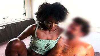 Natural Tits Black Hottie RAMMED ROUGH