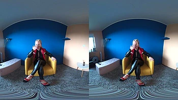 Die Geile Lederbraut Aus Der Bar Neben Der Straße