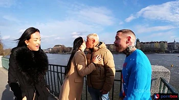 Handcuffed Threesome W Submissive Lady Gang & Zuzu Sweet – Porno Dan 4k