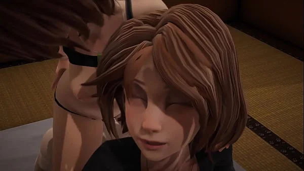 Cass Hamada in a hot threesome - 3D Porn