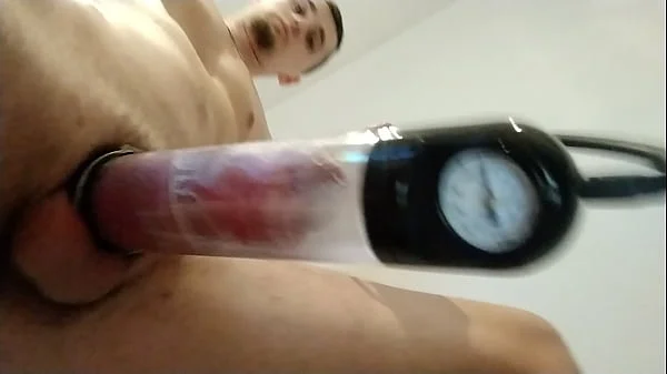 Vacuum pumped cock extreme monster full cylinder
