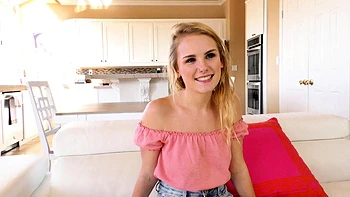 Blonde teen fucked doggystyle