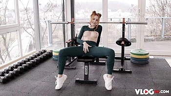 Emotional Charlie Red's pussy licking clip