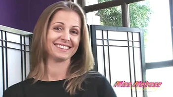 Miss Melrose shows off her pussy