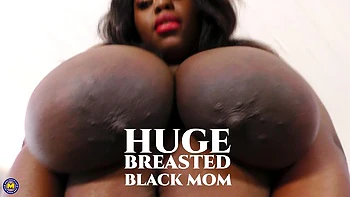Beautiful Black Mom Has, With Her Huge Tits And Big Ass, A Body For Fun