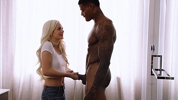 Elsa Jean experiences intense passion with Jason Luv, exploring new sensations.