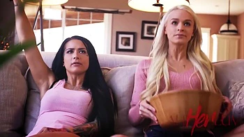 Katrina Jade And Emma Hix - Stepmothers Bedroom - Preview