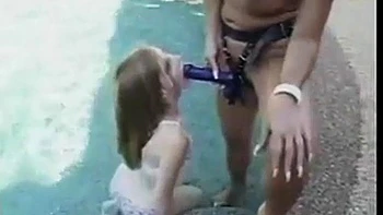 Mild Lesbian Strapon: Blowjob, Doggy  Cowgirl Porn