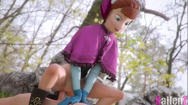 Anna loves that Big Cock - Frozen