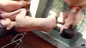 Japanese Hotwives Go Off The Script And Turn Lesbian During A Foursome