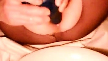 Dp loving close up hoe uses toys