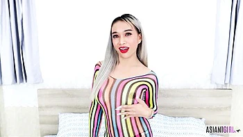 Romantic lover at transgender scene