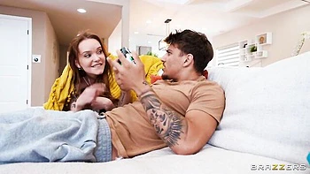 Sweetheart redhead Chloe Foxxe is enjoying hard fuck with Elly Clutch