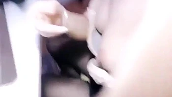 Asian camgirl fucks green glass: Stripchat, Masturbation  Solo Porn