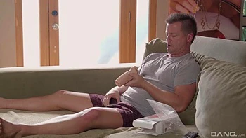 Violet helps stepdaddy cum: Blowjob, Cowgirl  Missonary Porn