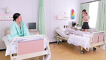 My Girlfriend Came To Visit Me In The Bed Next To Me And She Was My Type, So I Sexually Harassed Her Through The Curtain And She Got Horny!? Her Boyfriend Was Hospitalized And Unable To Move, So I Gave Her A Lot Of Creampie Sex!