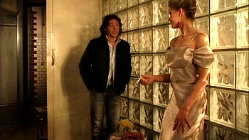 Blonde girls does handjob and blowjob