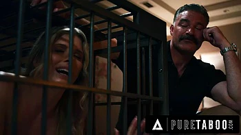 PURE TABOO Naive Nina White Finds MILF Neighbour Cory Chase LOCKED IN A CAGE By Creepy Husband!