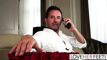 Love Her Feet featuring David Perry and Catherine Knight's footjob trailer