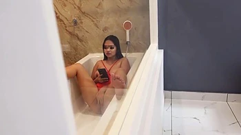 Hot Indian Stepsister Caught Masturbating