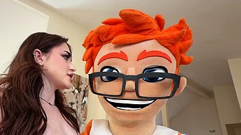 Blonde Bombshell Lilibet Saunders Gets TitJob Blowjob and Huge Cum on Tits from Me: Porn