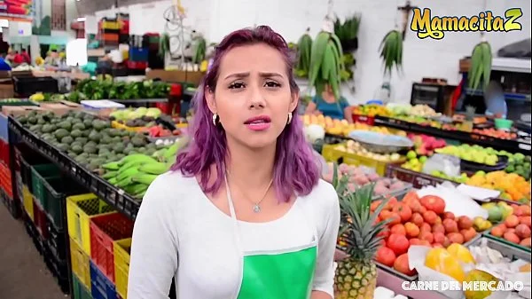 MAMACITAZ - Hot Latina Teen Veronica Leal Gets Picked Up From Market And Hardcore Banged On Cam
