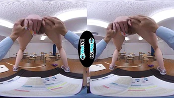 Detention Sex: Blowjob, Doggy  Cowgirl VR Porn