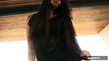 Horny Simony Diamond Takes On My Big Black Dick To Cuck Her Husband