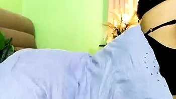 Sexy Transsexual With Big Boobs Jerking Off Inside