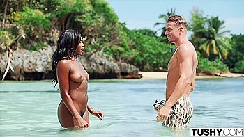 Beautiful Tourist Nicole Kitt Gets Her Flawless Ass Filled Up On Vacation