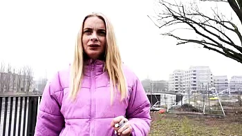 GERMAN SCOUT - Big natural Saggy Tits Nurse Naomi Love