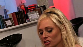 super super steamy light haired three way with face facing