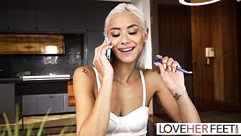 Pure Veronica Leal at foot worship clip