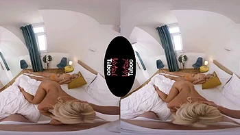 Blonde vr: Blowjob, Doggy  Cowgirl Porn