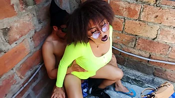 Ervert Fucked Me!! Since That Day, The Housewife Carries Coins To Buy At The Market